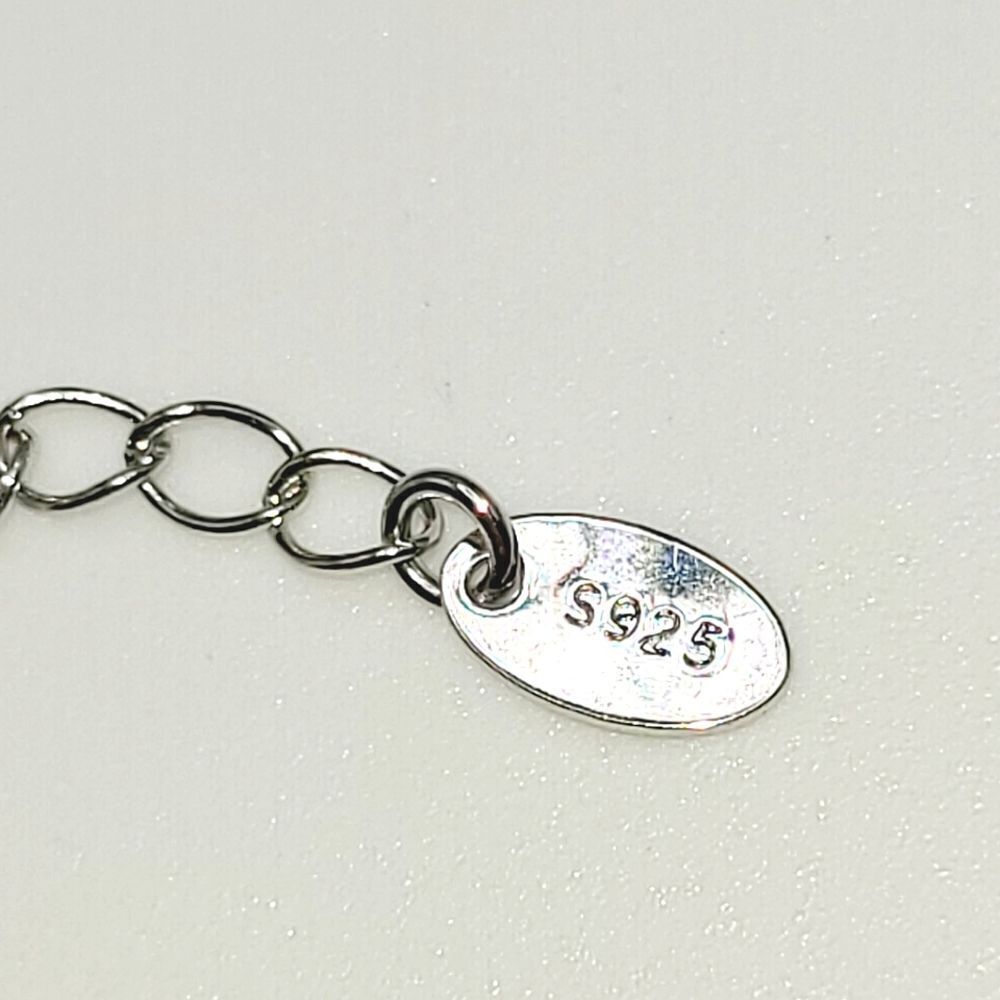 Sterling Silver Interlocking Circle Necklace - image 3